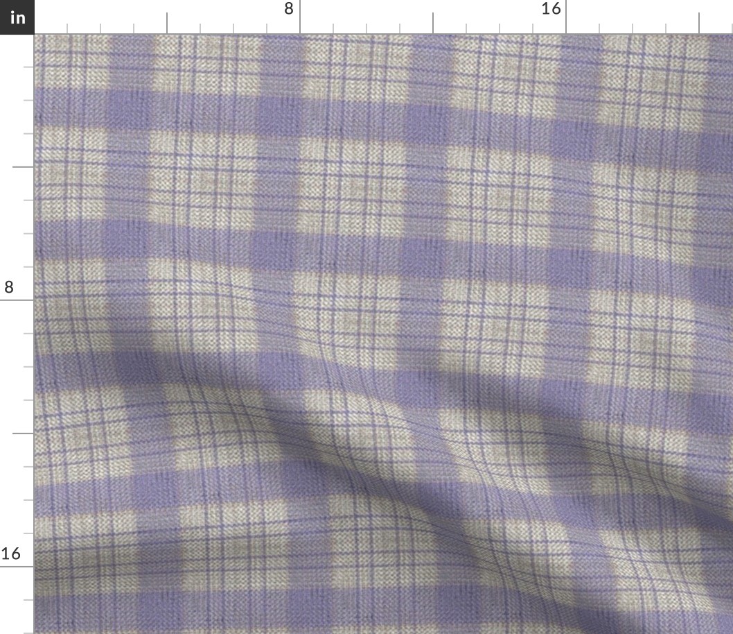 French Ticking ~ Petite Plaid