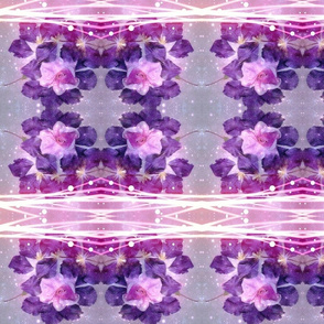 Purple Star Flowers