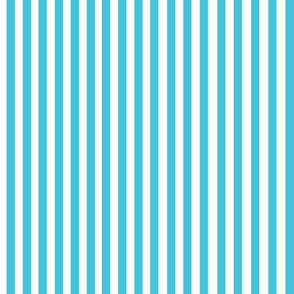 Baby Blue Stripes Fabric, Wallpaper and Home Decor