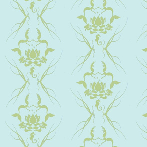 water_damask_blue background