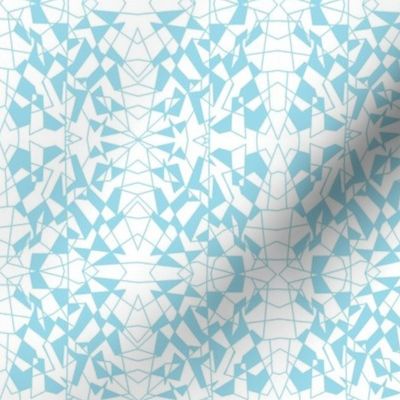 Faded  Turquoise ala Geometrics