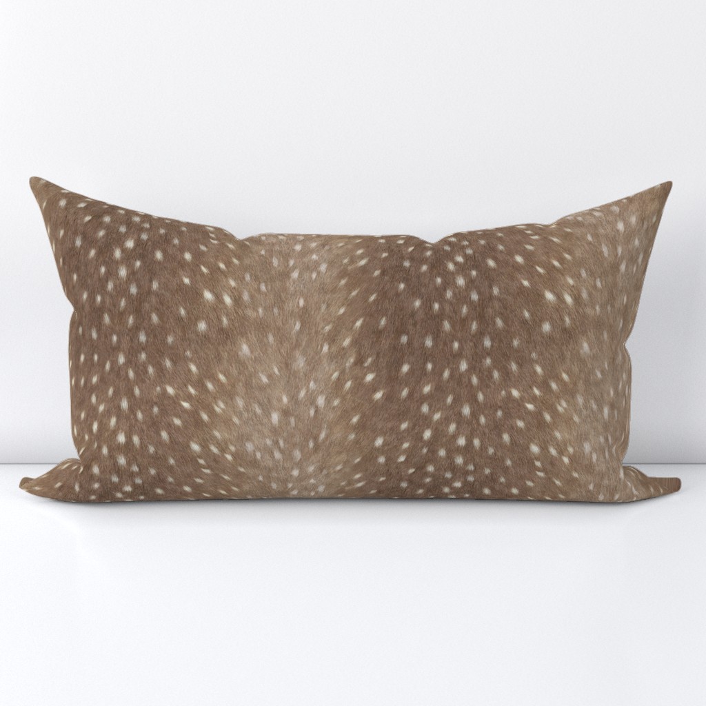 Deer skin cheap pillow