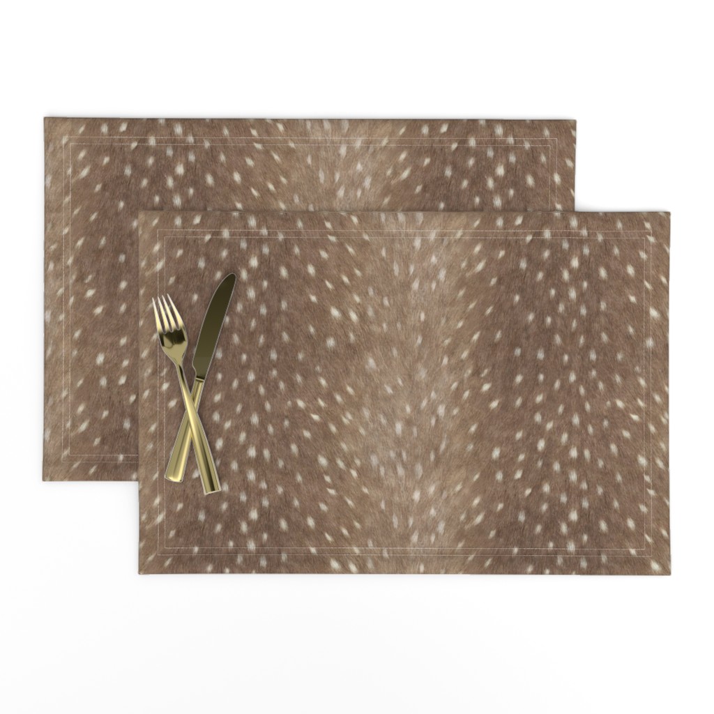 Soft Deer Hide Fabric and Wallpaper in Taupe