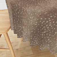 Soft Deer Hide Fabric and Wallpaper in Taupe