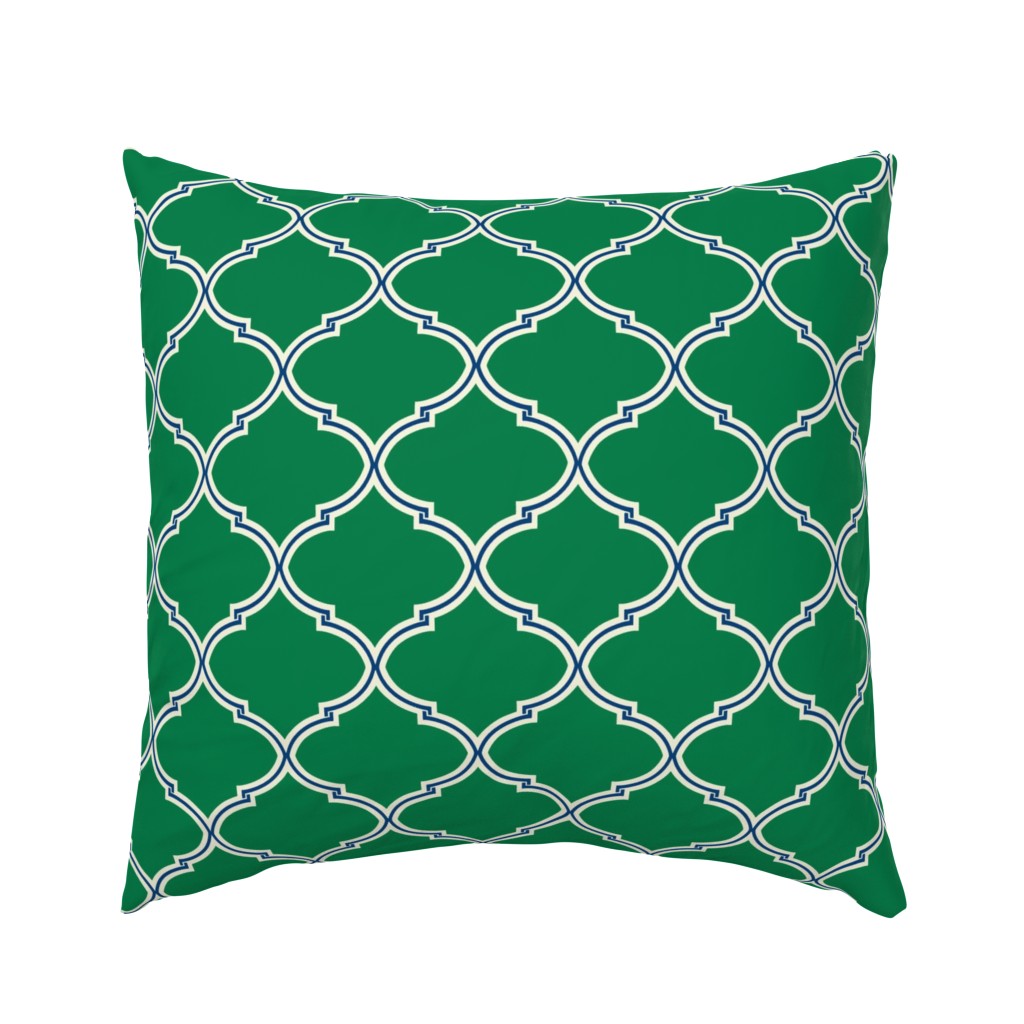 Lily Trellis in Preppy Green and Navy