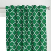 Lily Trellis in Preppy Green and Navy