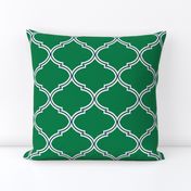 Lily Trellis in Preppy Green and Navy