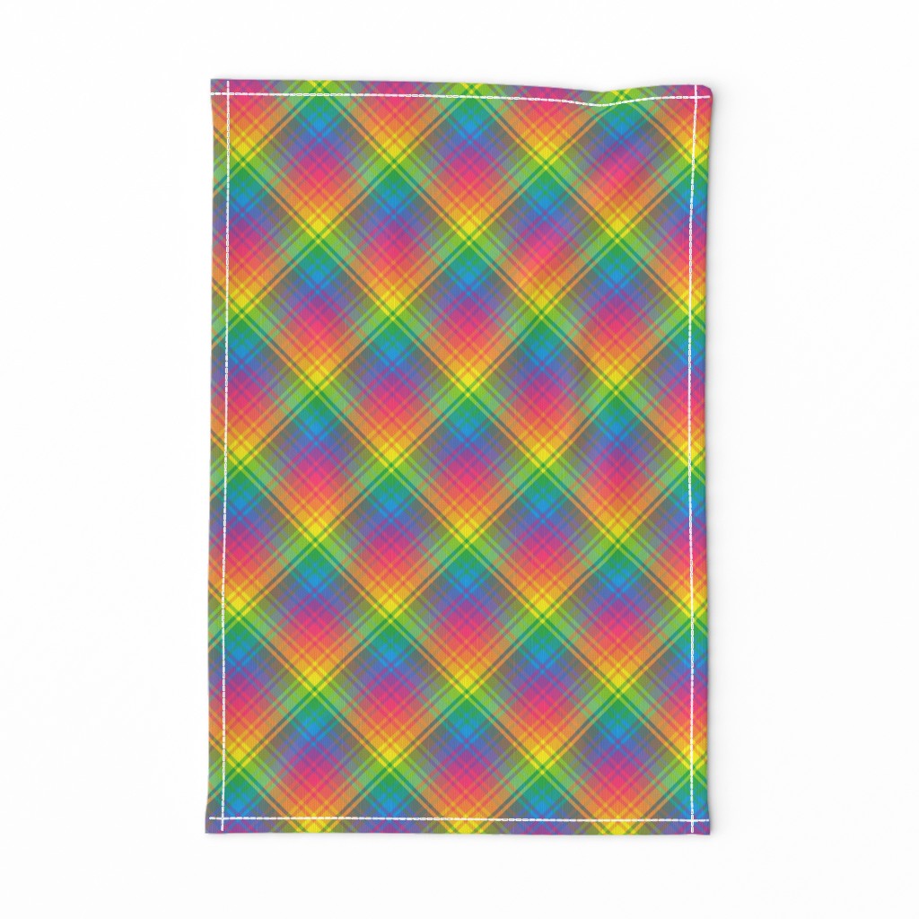 Rainbow Plaid 04