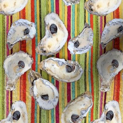 Oysters Tea Towel