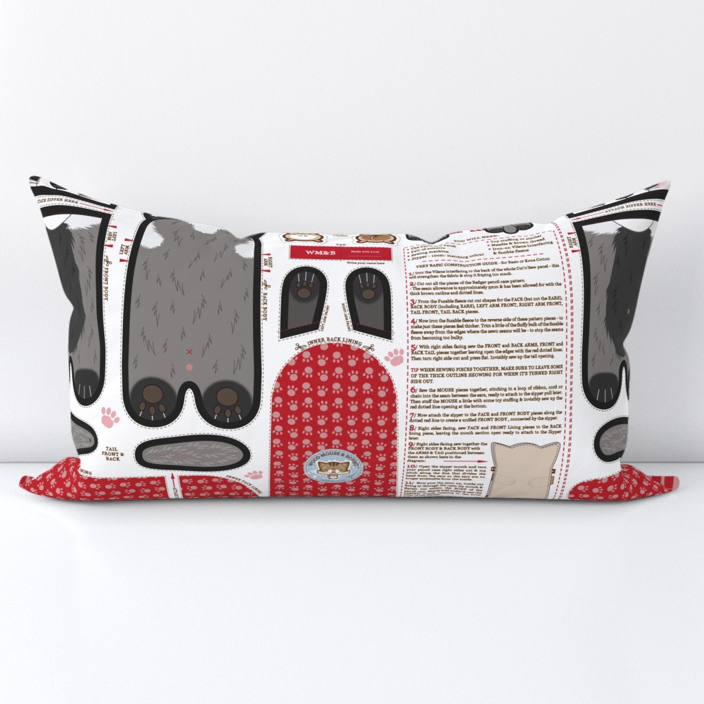 Badger Pencil Case