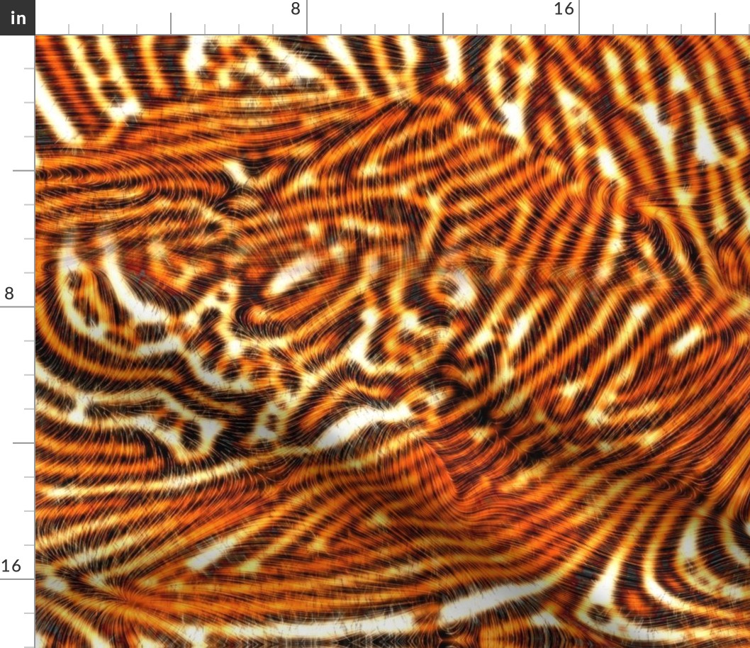 Tiger Skin Rug