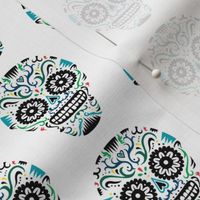 Sugar Skulls SF blue