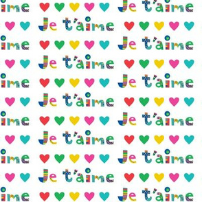  je t'aime hearts