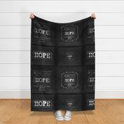 Hope Chalkboard DYI Pillow