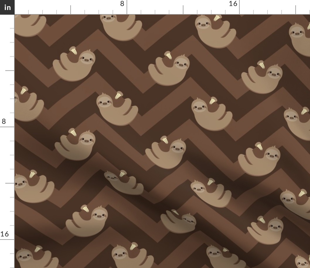 Sloths and chevrons