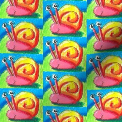 Colorful snail