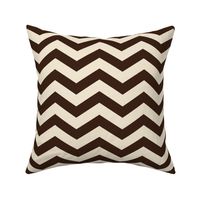 Coffee and Cream Chevron