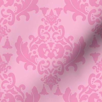 Delicious Damask in Light Carnation Pink