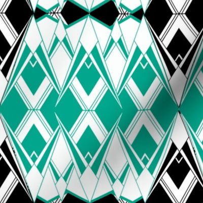 Art Deco ~ Diamonds and Emeralds