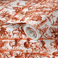 Most Wonderful and Strange Toile ~ Halloween Bright