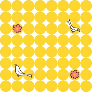 Yellow Merriweather Dots