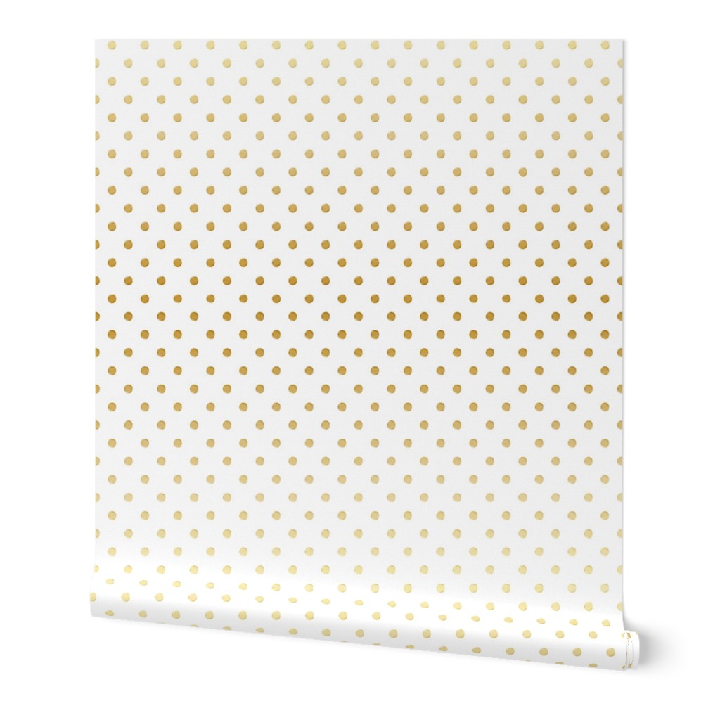 Gold Dust Gradient Dots