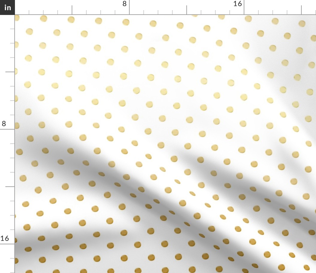 Gold Dust Gradient Dots