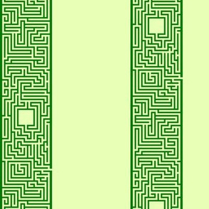 Maze Stripe - Green