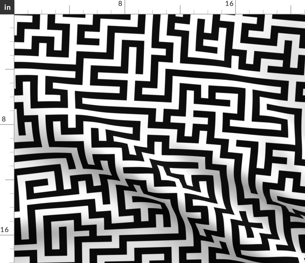 Labyrinth ~  Black and White