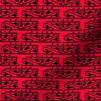 Red Black Scroll