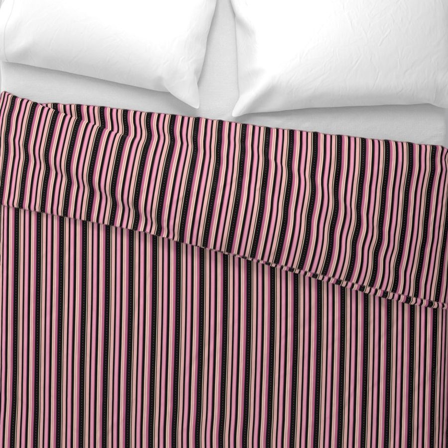 Pink and Black Stripes