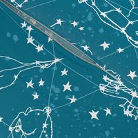 constellations // sky night time stars kids nursery baby animals