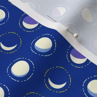 moon phase polka - constellation coordinate