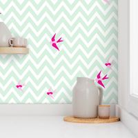 Seaside Love - Chevron - Large Scale