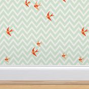 Seaside Love - Chevron (large scale)