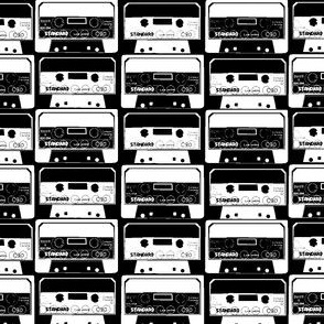 Cassettes black & white