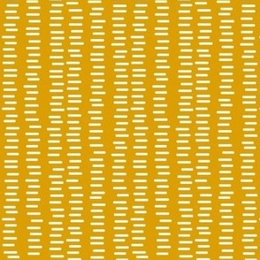 Running Stitch | Mustard Yellow