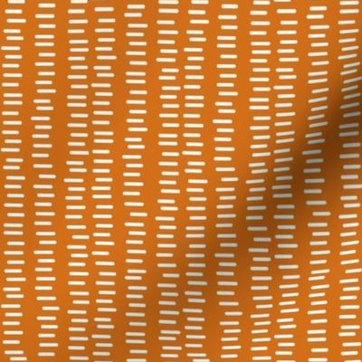 Running Stitch | Pumpkin Orange