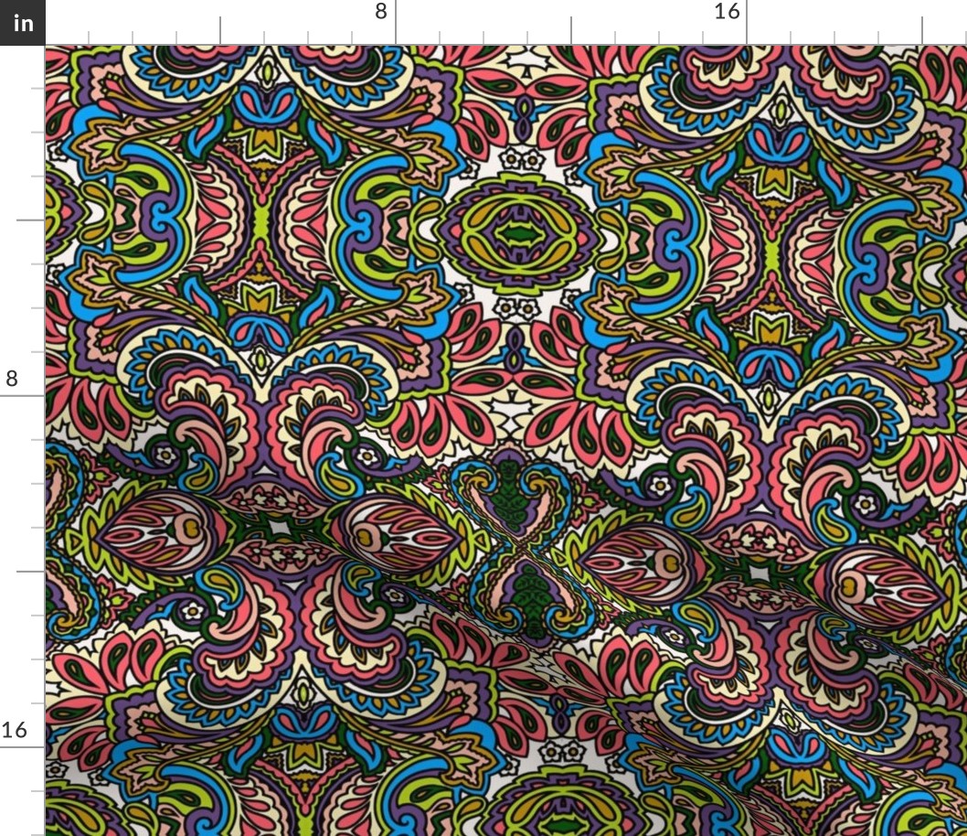 A whole lot of paisley going on