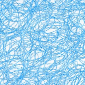 Blue Scribbles