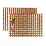 Autumn pie flower dots small