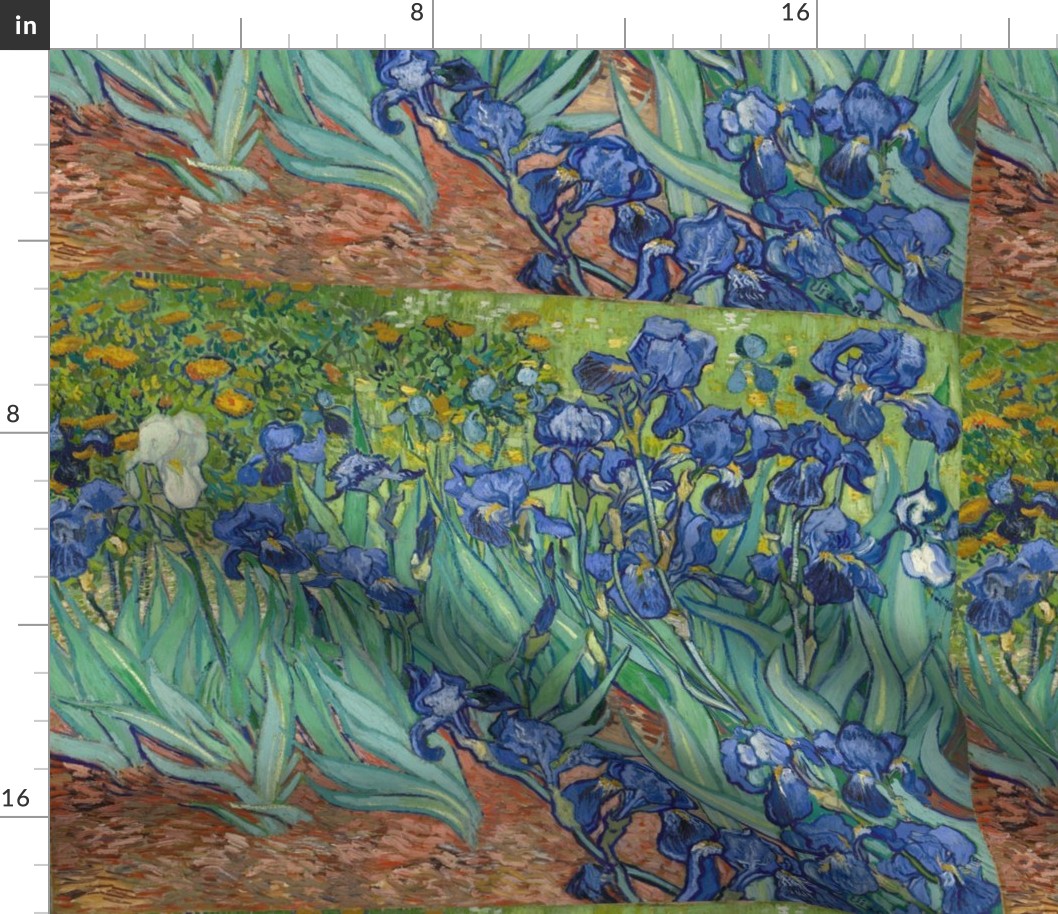 Van Gogh - Irises (1889) (full size)