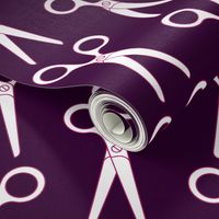 Scissors | Aubergine Purple