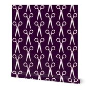 Scissors | Aubergine Purple