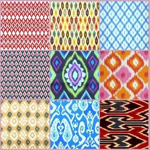 Ikat Collage