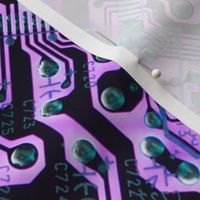 circuit board purple