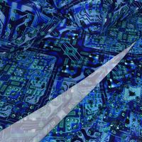 Circuit  board blue