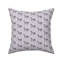 Arabian Horse on Smokey Grey, Small