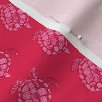 Pink Loggerhead Sea Turtle - Small