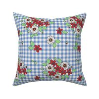 50s_flowers_on_blue_gingham